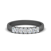 7-stone-radiant-cut-0.50-carat-wedding-band-in-black-gold-FD8008RAB-0.50CT-NL-BG